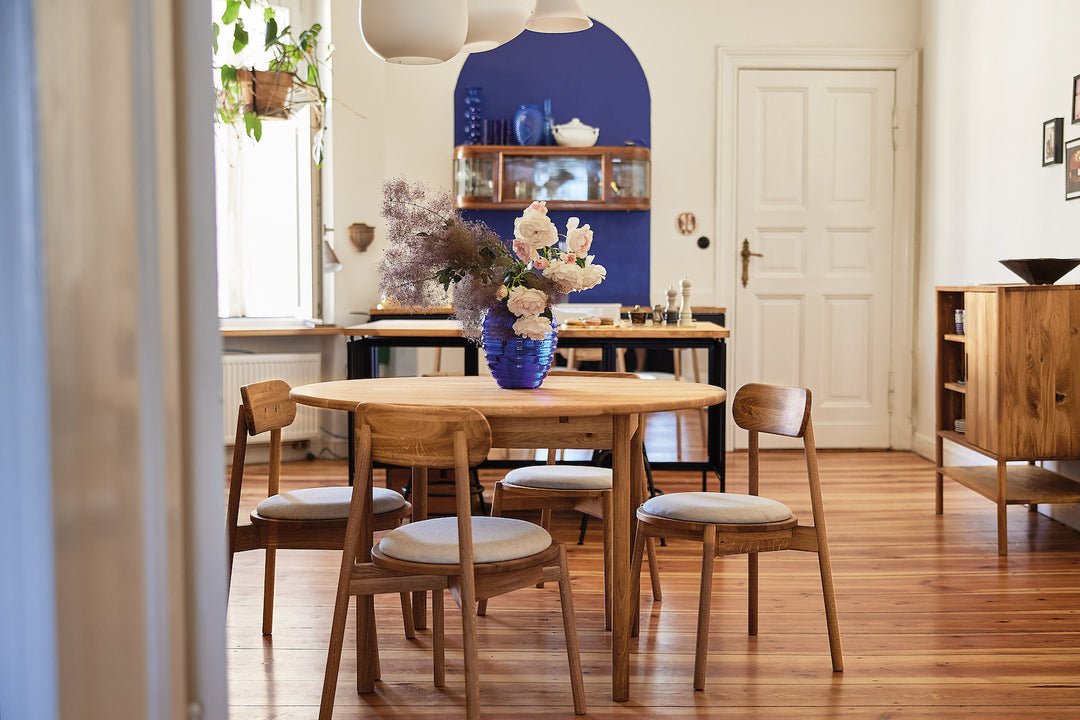 VESKOR Möbel aus massivem Eichen- und Buchenholz, moderne Möbel im nordischen Design