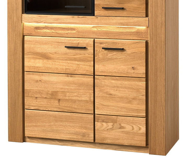 VELVET 12 Eichenvitrine, 110x42x200 cm | VESKOR