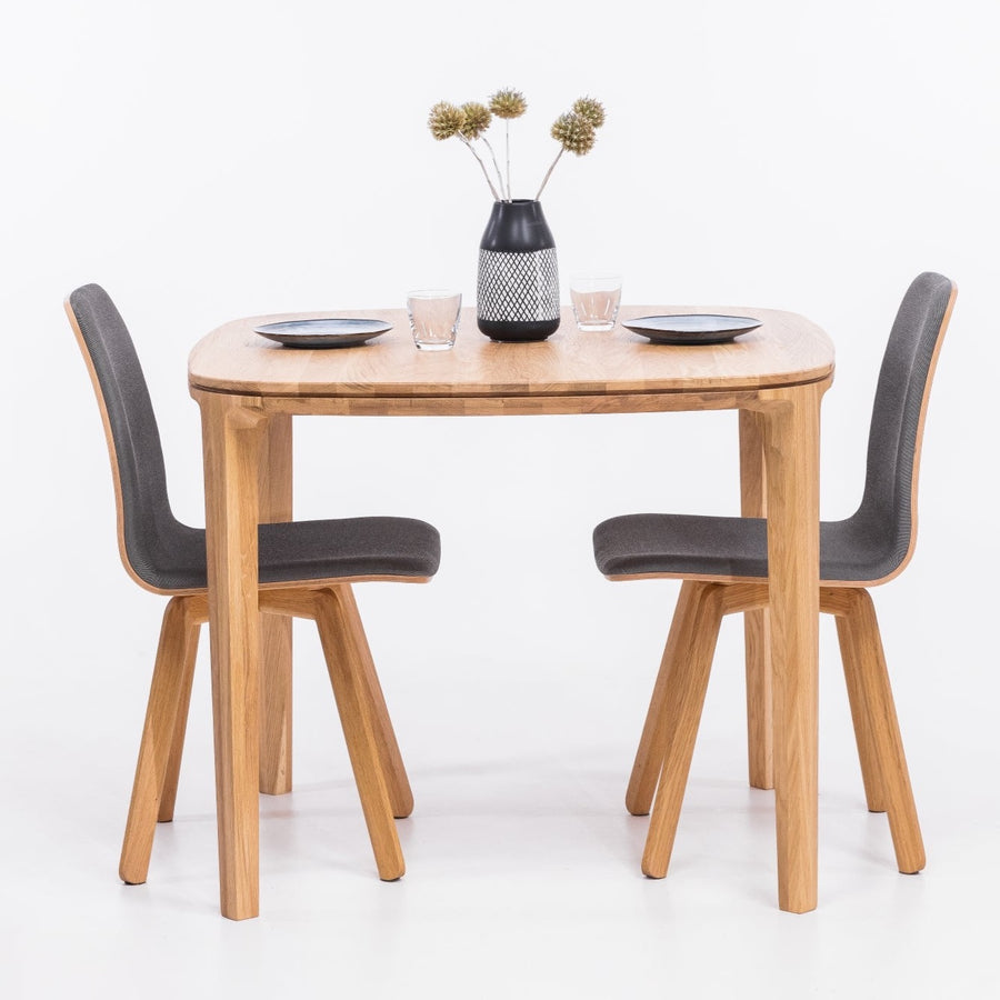 VESKOR Massivholztisch aus Buche aus der Ikona-Kollektion, modernes nordisches Möbel