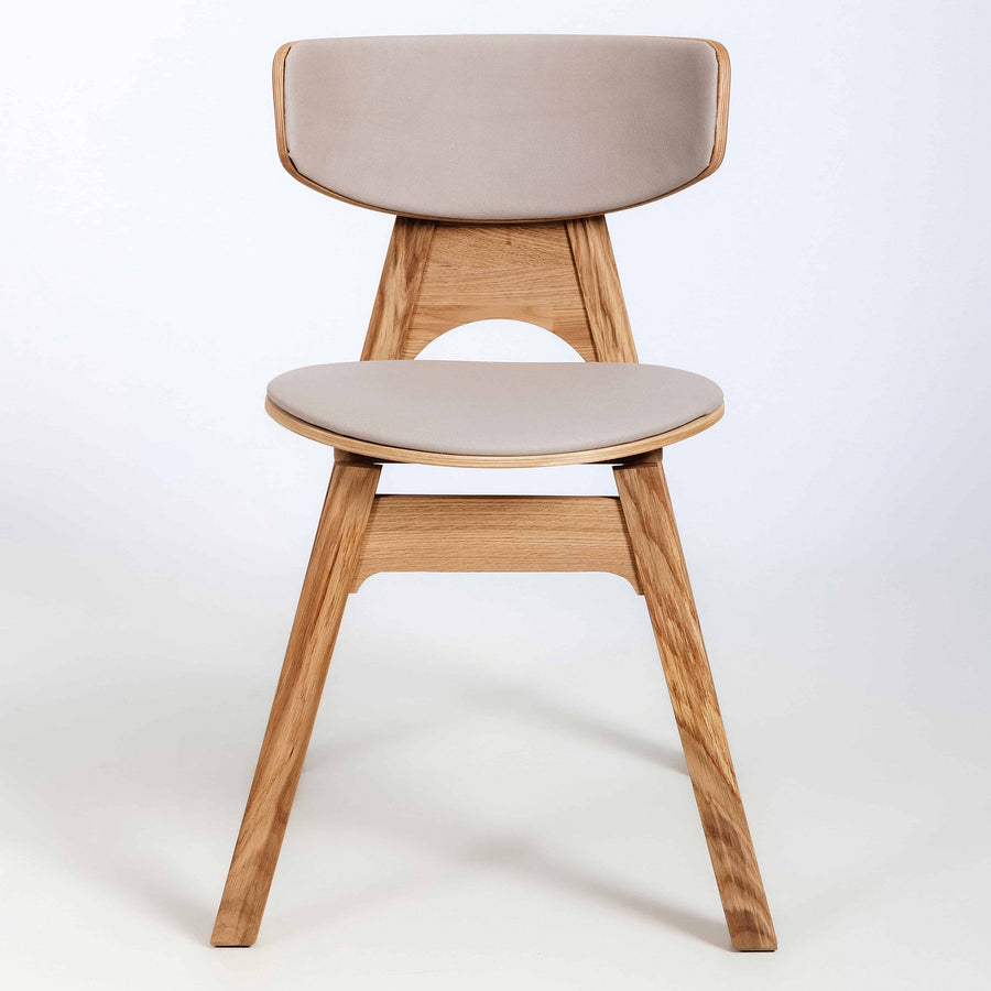 VESKOR Massive Eiche gepolstert Stuhl aus der Kollektion Frida Nordic Möbel mit einem modernen Design Mobel.Store