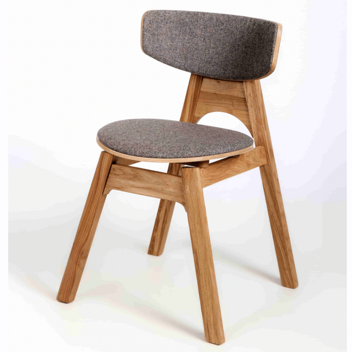 VESKOR Massive Eiche gepolstert Stuhl aus der Kollektion Frida Nordic Möbel mit einem modernen Design Mobel.Store