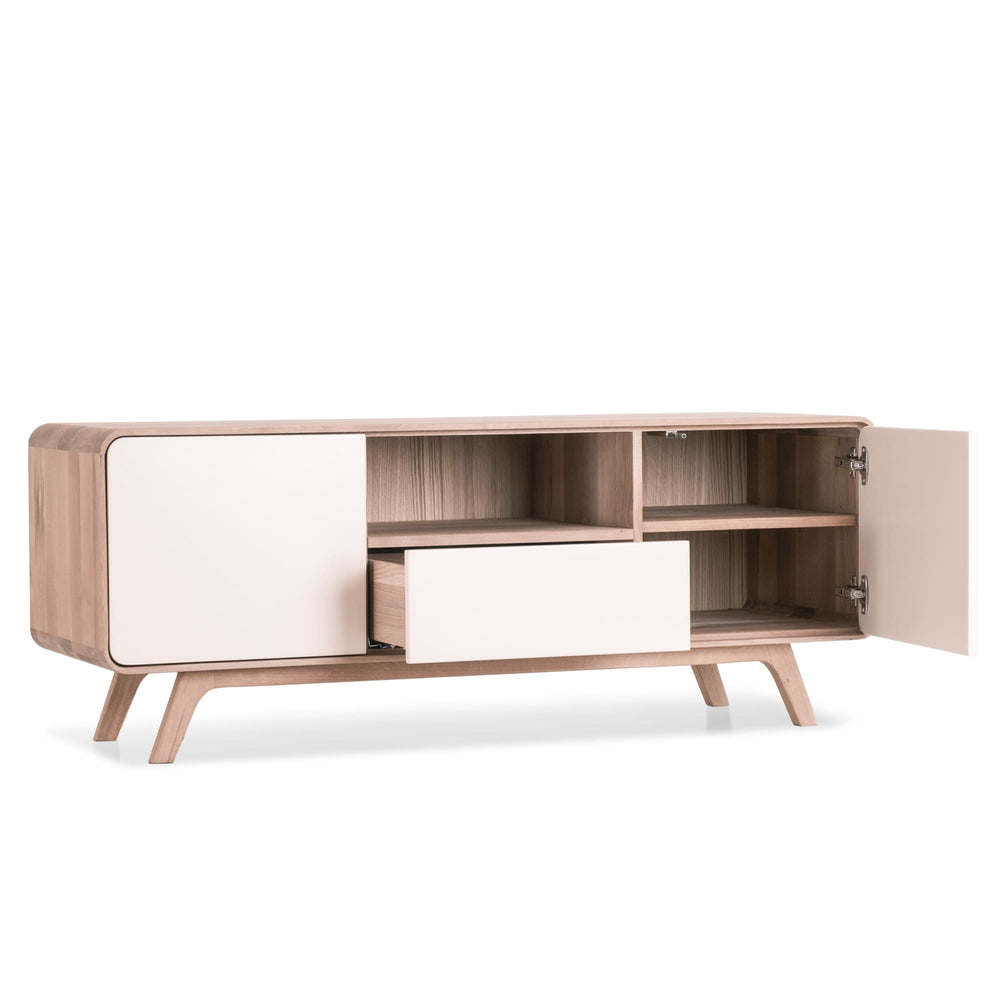 VESKOR Massivholz-TV-Ständer OSLO 2 Mobel.Store
