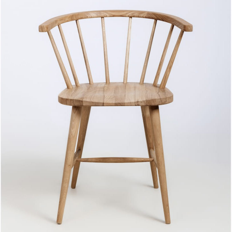 Veskor Massiver Eichenstuhl aus der Selma Kollektion Nordische Möbel mit modernem Design Mobel.Store