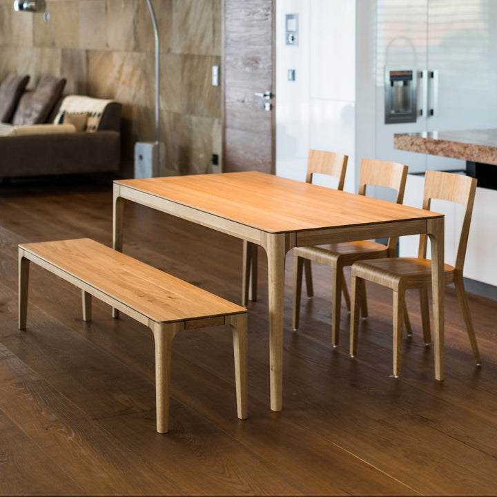 Fester Esstisch aus Massivholz CREATIV | KARPIS