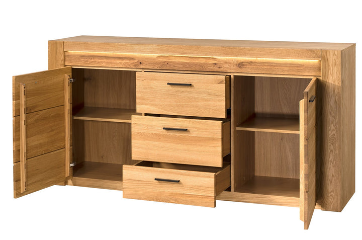 Eichenkommode VELVET 47, 181x42x89 cm | VESKOR