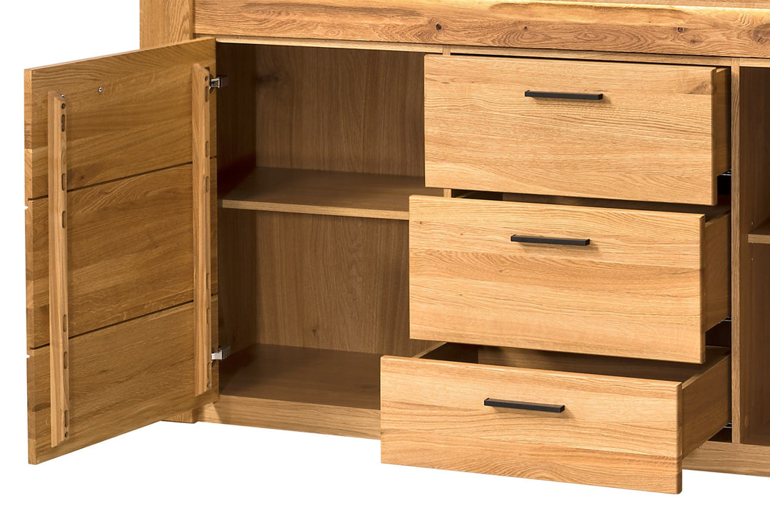 Eichenkommode VELVET 47, 181x42x89 cm | VESKOR