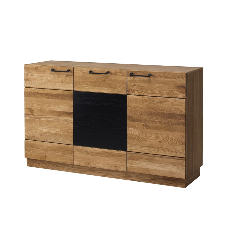VESKOR Mozaik Holzmöbel aus Eiche, Esstische, Vitrinen, Sideboards im modernen, skandinavischen Design