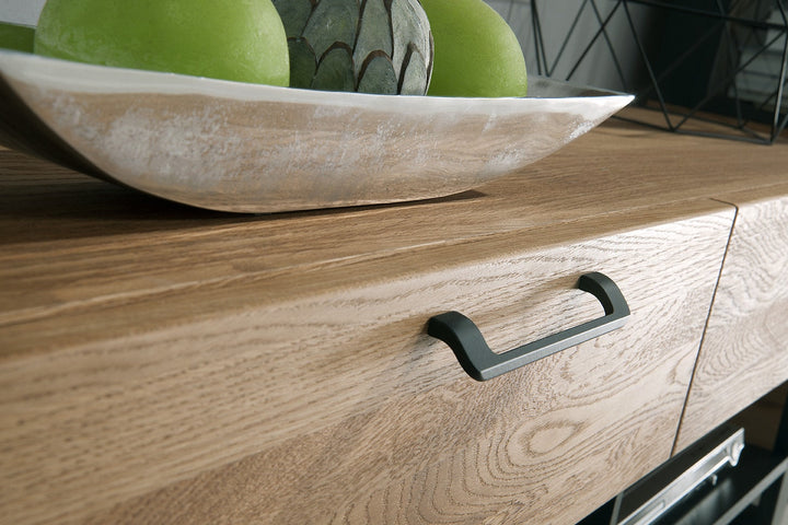 VESKOR Mozaik Holzmöbel aus Eiche, TV-Möbel, Sideboards im modernen, skandinavischen Design