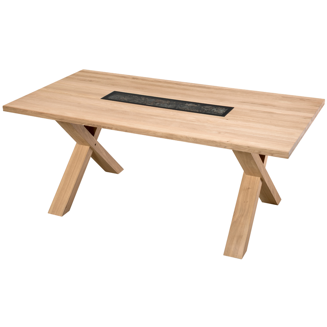 Fester Esstisch NAPOLI 40, 200×100×77 cm | VESKOR