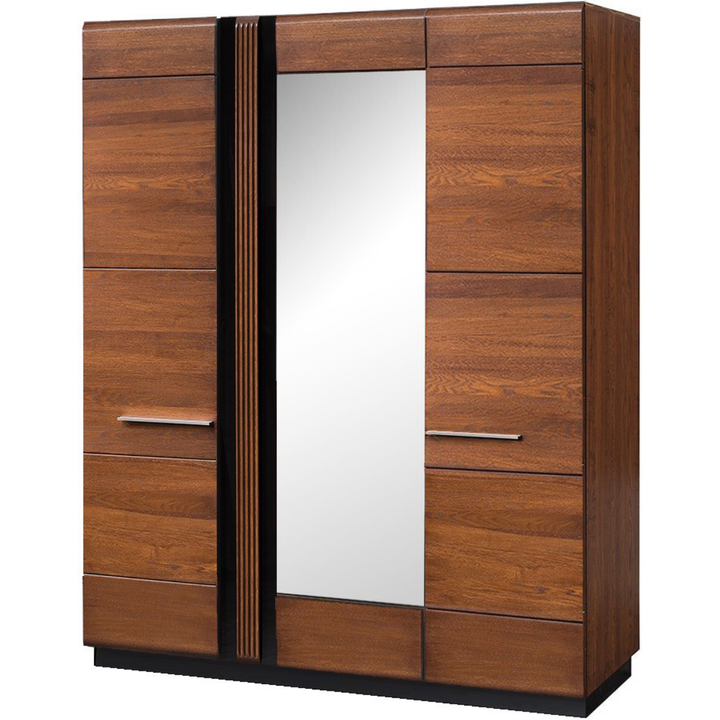 Kleiderschrank aus Eiche PORTI 73, 165x210x60 cm | VESKOR