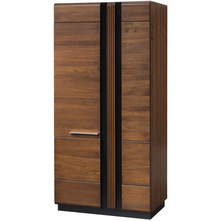 Kleiderschrank Eiche PORTI 70, 95x198x60 cm | VESKOR