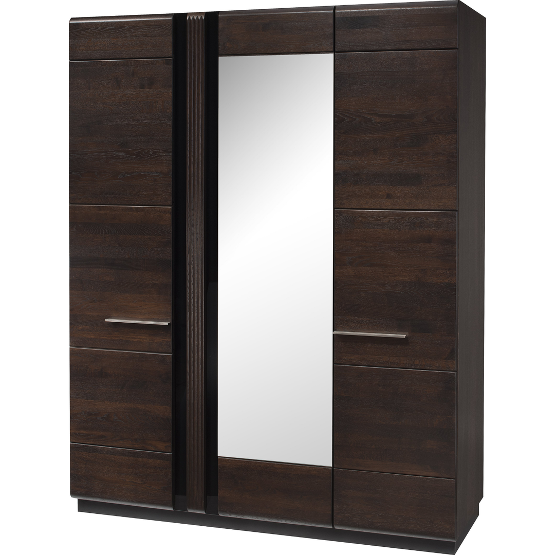 Kleiderschrank aus Eiche PORTI 73, 165x210x60 cm | VESKOR