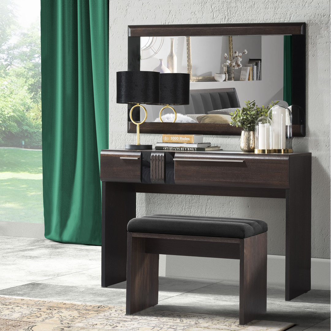 Eichenfrisiertisch PORTI 78, 110x78x46 cm, VESKOR | VESKOR