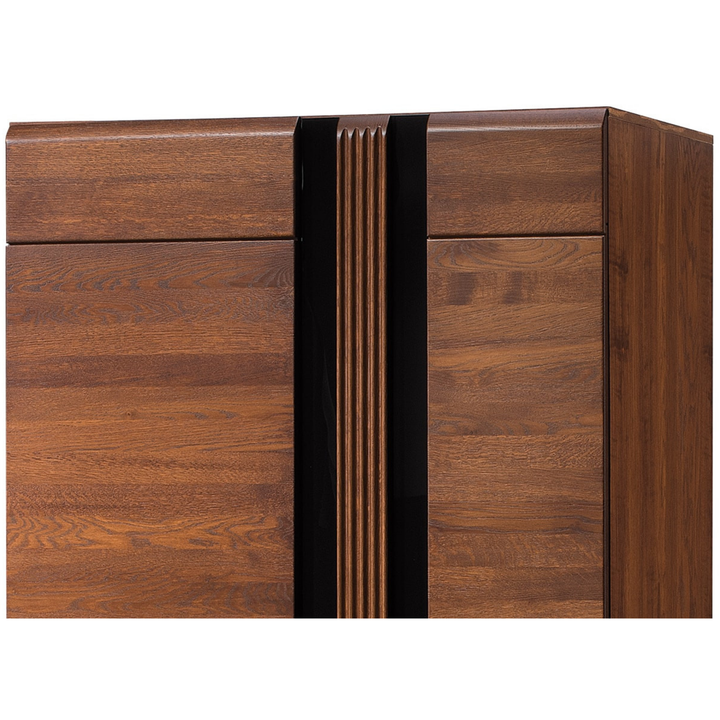 Kleiderschrank Eiche PORTI 70, 95x198x60 cm | VESKOR