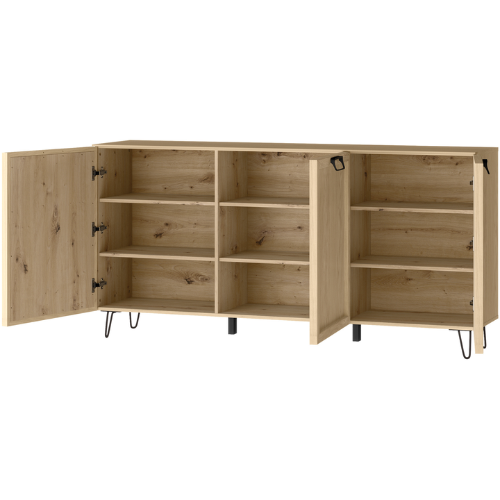 Kommode LIMBO 47 Eiche, 180×89X42 cm | VESKOR