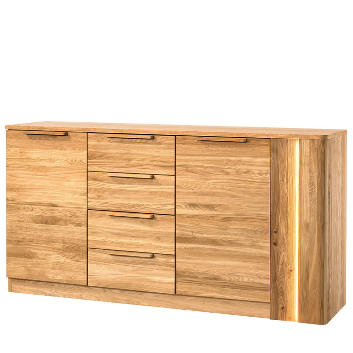 Kommode Eiche Honig LONDON 46, 180X92X43 cm | VESKOR
