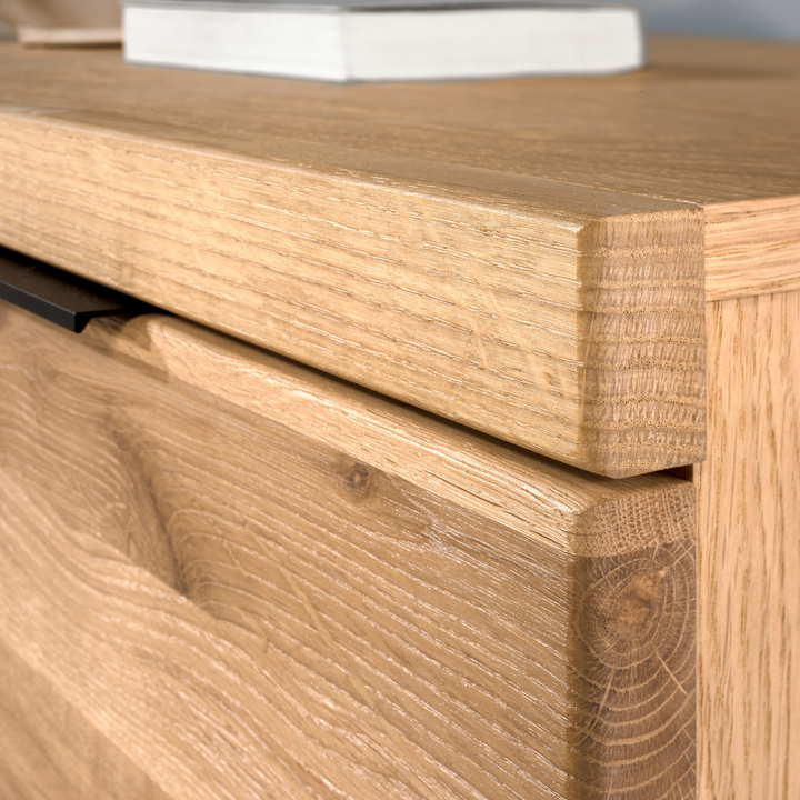 Kommode aus Eiche NAPOLI 20, 180×46×92 cm | VESKOR
