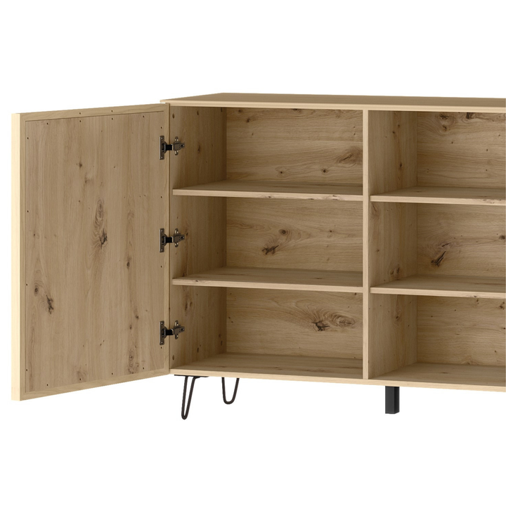 Kommode LIMBO 47 Eiche, 180×89X42 cm | VESKOR