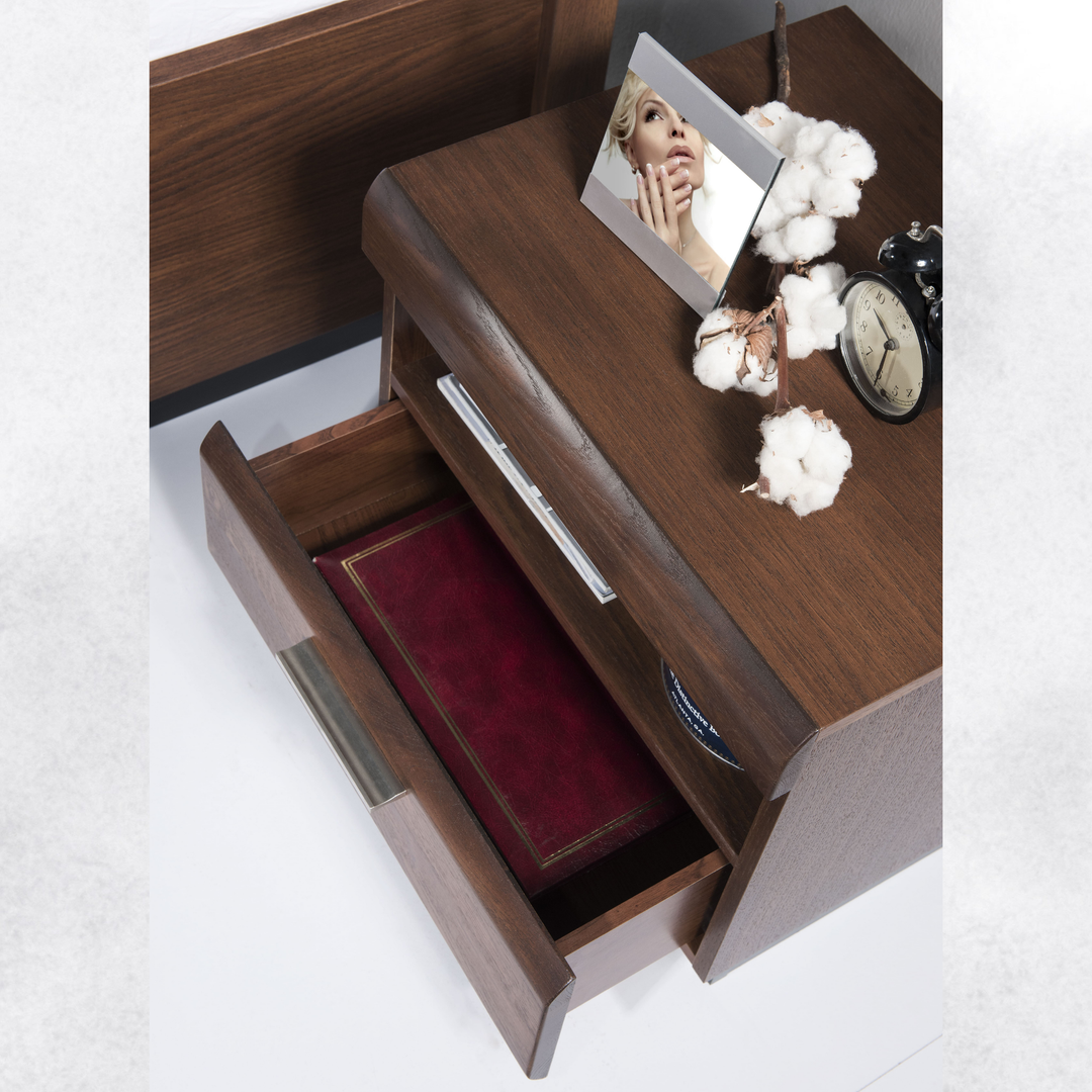 Nachttisch aus Eiche PORTI 79, 50x45x42 cm | VESKOR