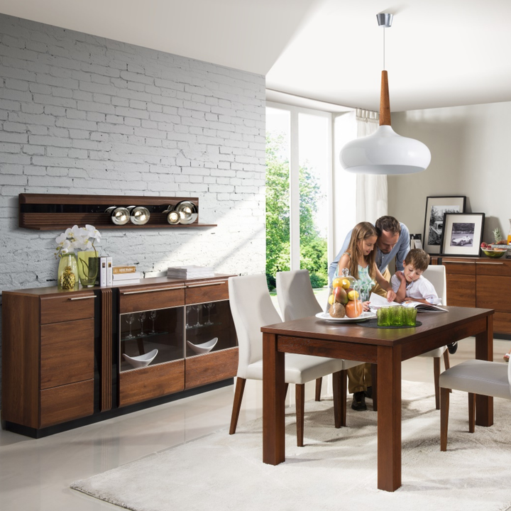 Eichenanrichte PORTI 48, 180x90x42 cm | VESKOR