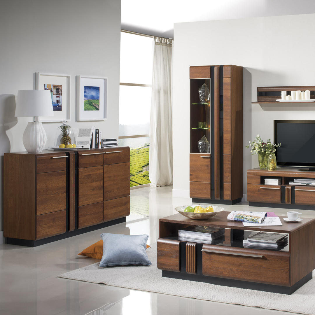 Eichenanrichte PORTI 45, 160x90x42 cm | VESKOR