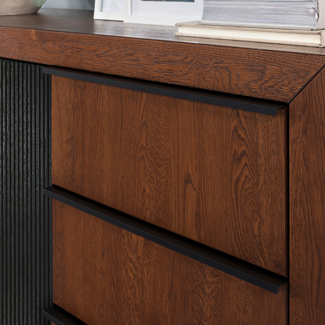 Eichenkommode PARIS 12, 182x90x42 cm | VESKOR