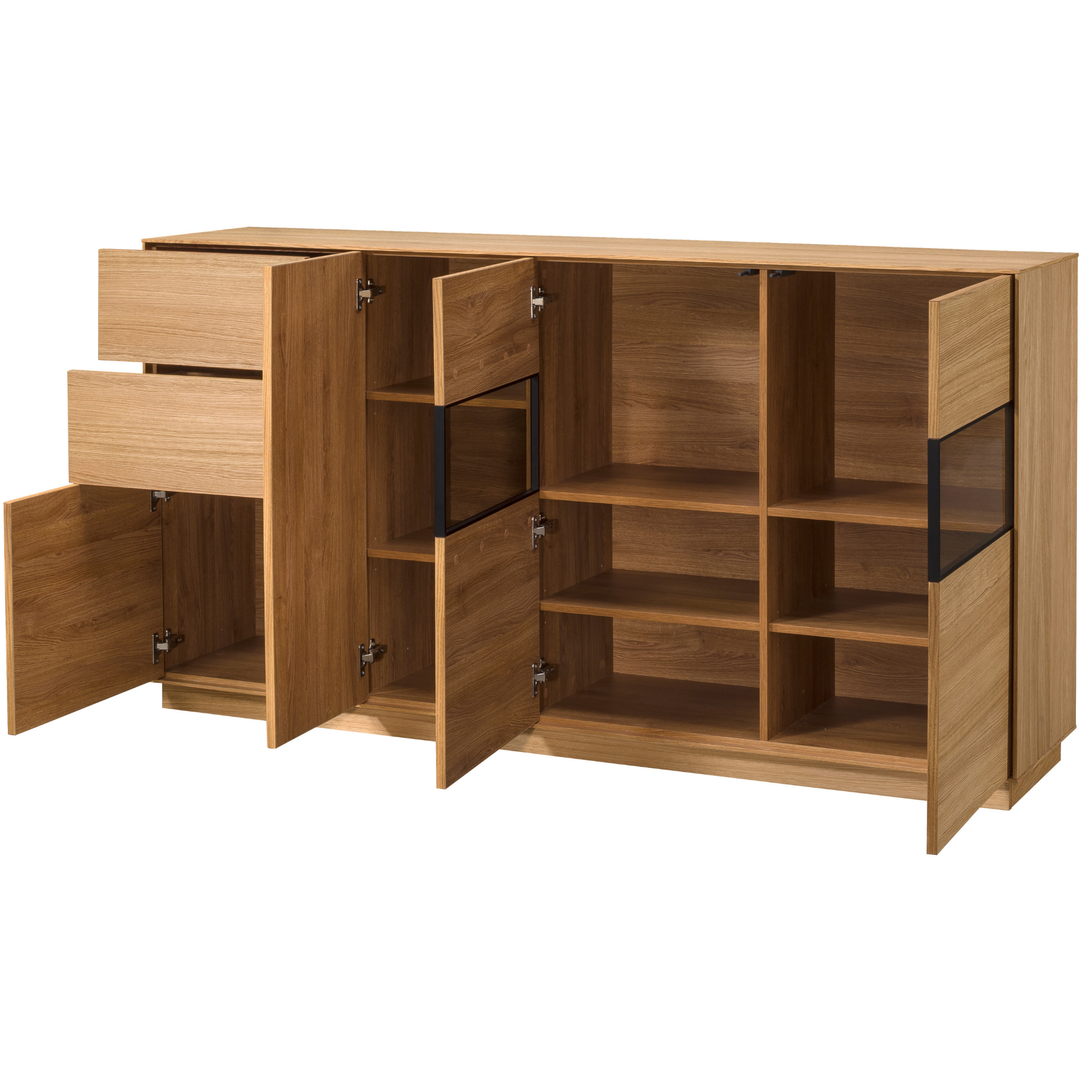 JOIN 47 Kommode aus honigfarbener Eiche, 190×99×40 cm | VESKOR