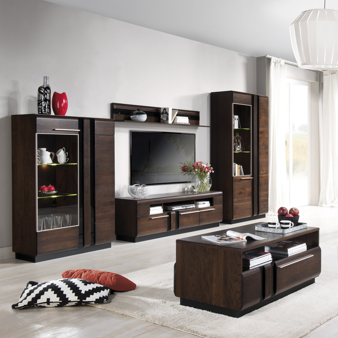 Couchtisch aus Eiche PORTI 41, 110x47x60 cm | VESKOR