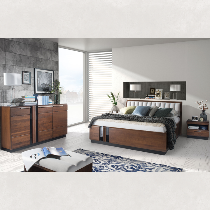 Eichenbett PORTI 76, 160 x 200 cm | VESKOR