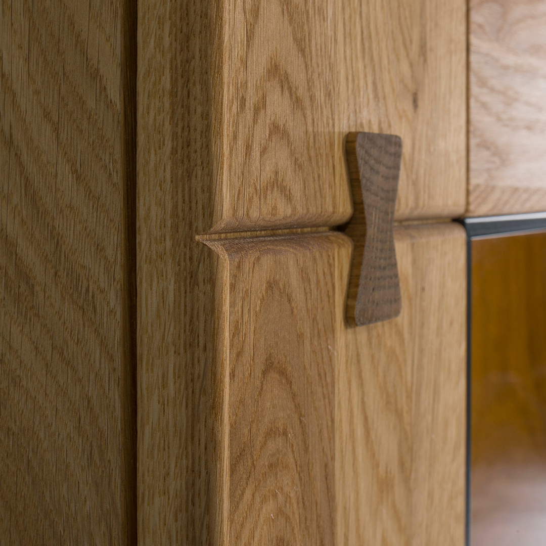 Eichenkommode MINURA 47, 195x85x40 cm | VESKOR