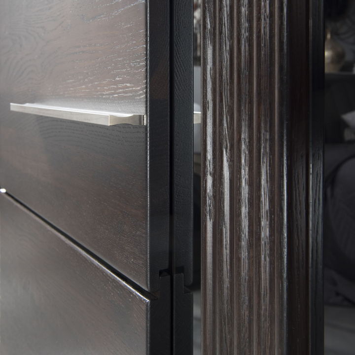 Kleiderschrank Eiche PORTI 70, 95x198x60 cm | VESKOR