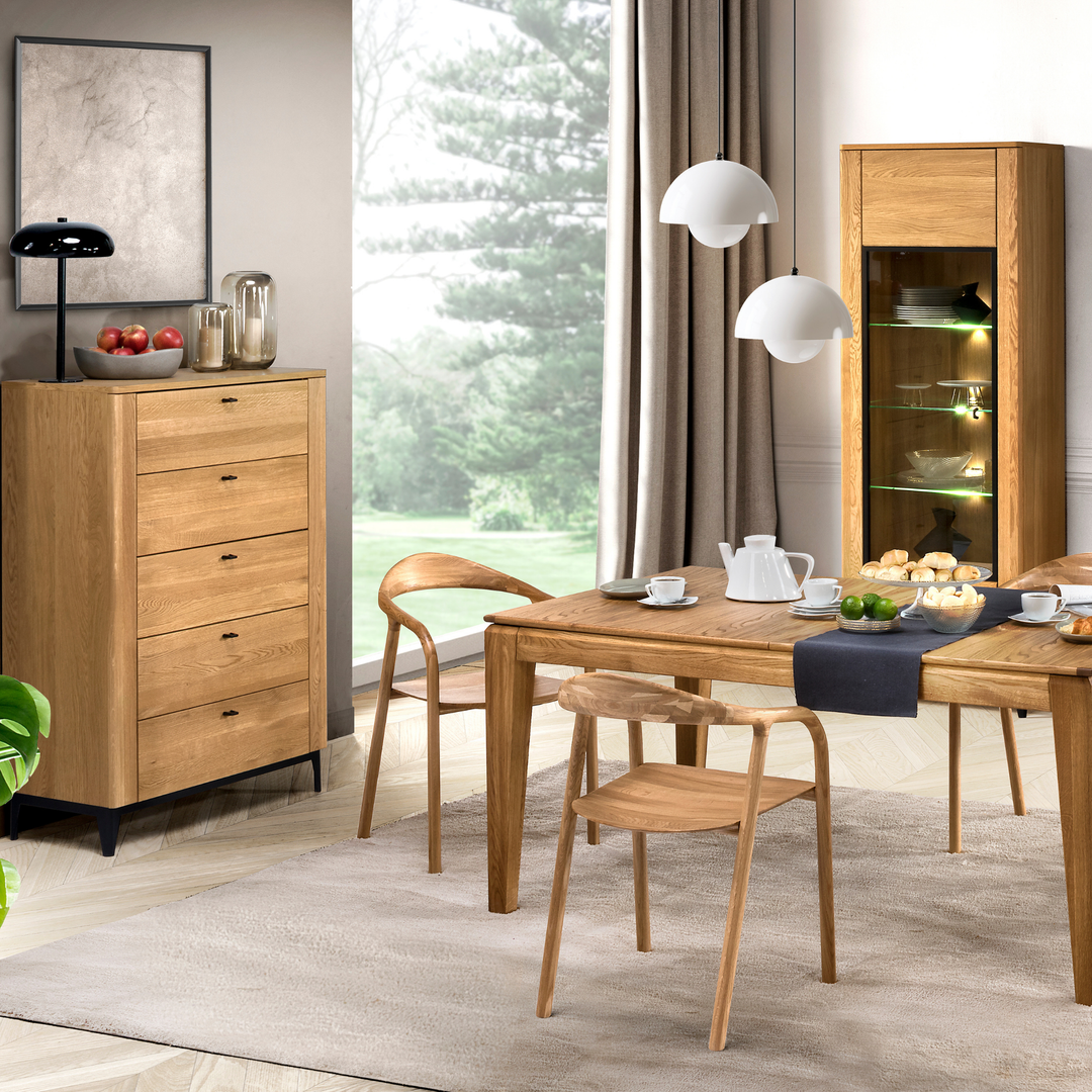 Eichenkommode OPORTO 75, 90x128x42 cm | VESKOR