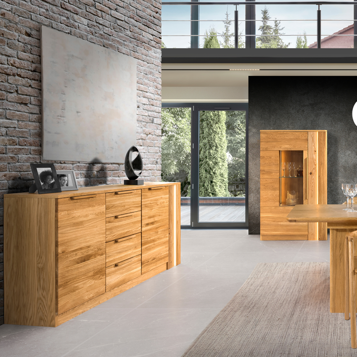 Kommode Eiche Honig LONDON 46, 180X92X43 cm | VESKOR