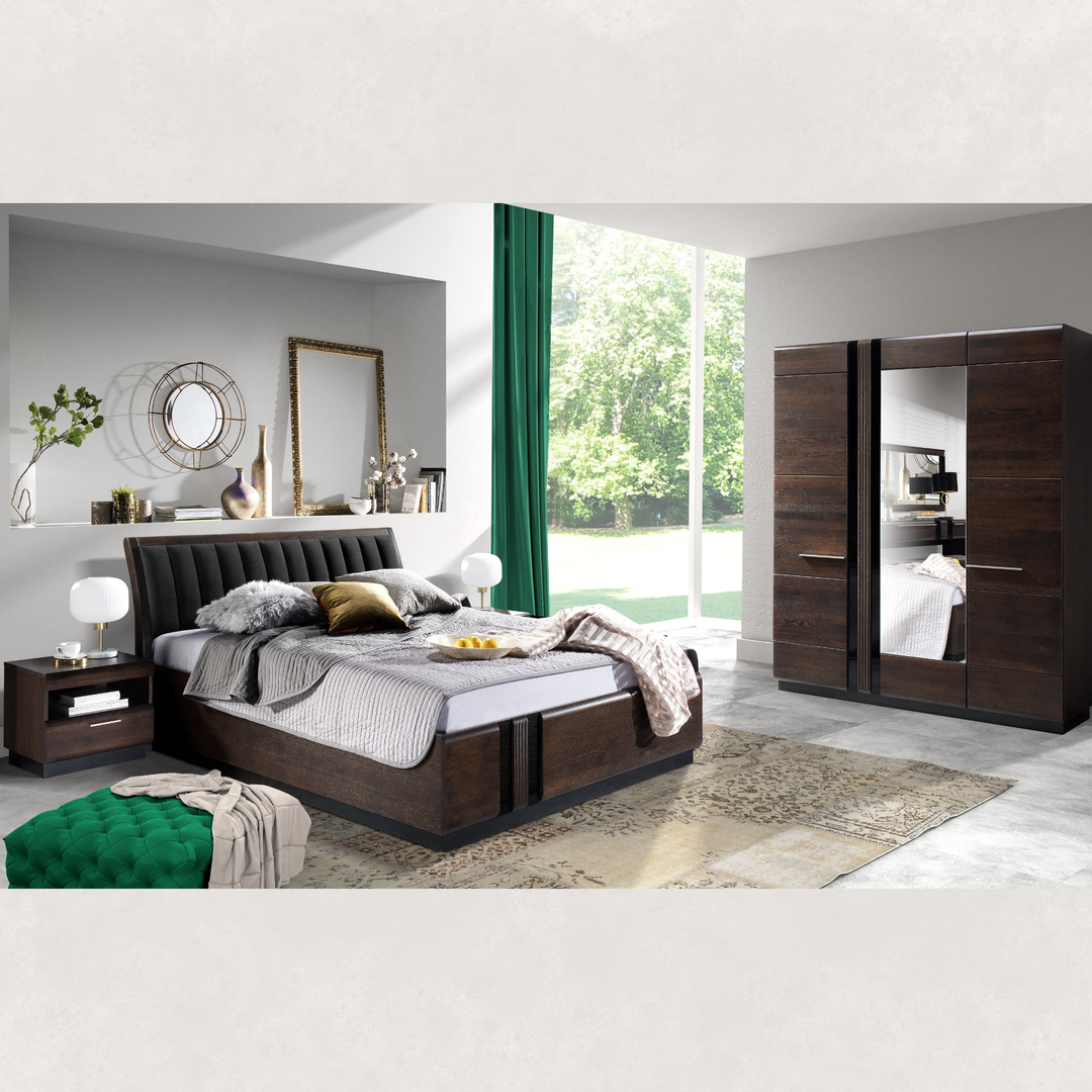 Nachttisch aus Eiche PORTI 79, 50x45x42 cm | VESKOR