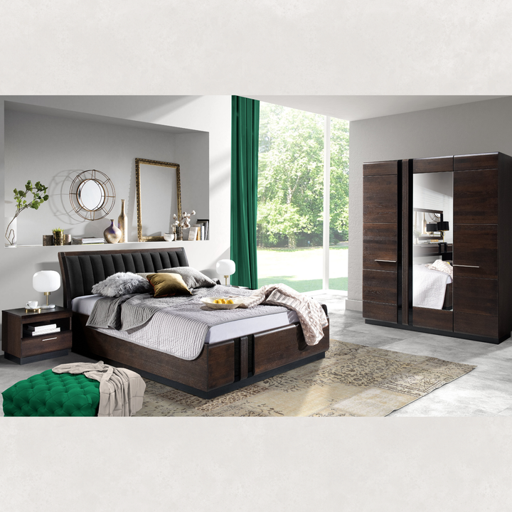 Nachttisch aus Eiche PORTI 79, 50x45x42 cm | VESKOR