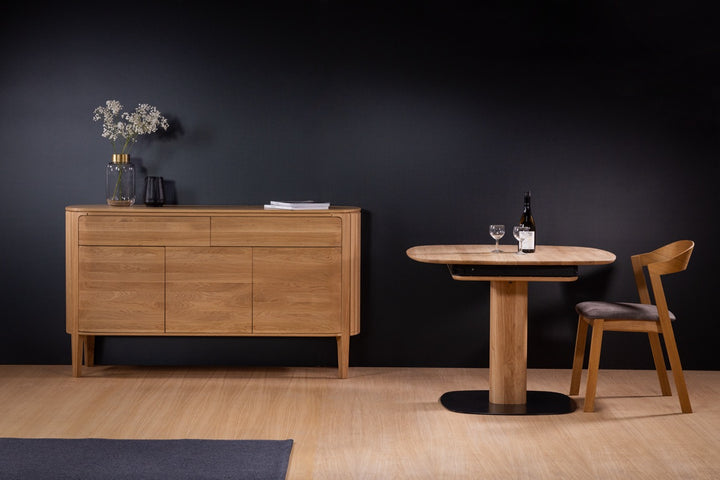 Fester Esstisch aus Massivholz LUNA | KARPIS