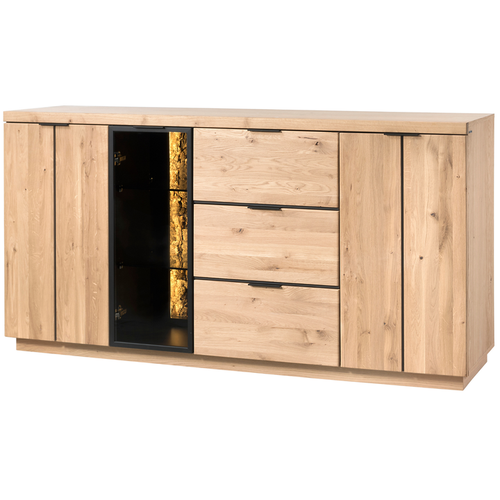 Kommode aus Eiche NAPOLI 20, 180×46×92 cm | VESKOR