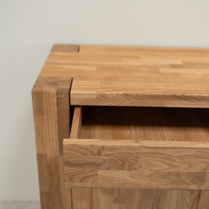 Anrichte aus massiver Eiche BALDER, 160x44x82 cm, VESKOR | VESKOR