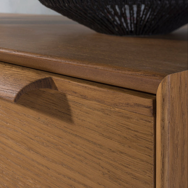 Rustikale Eichenkommode LEO 12, 105×49,5×100,7 cm | VESKOR