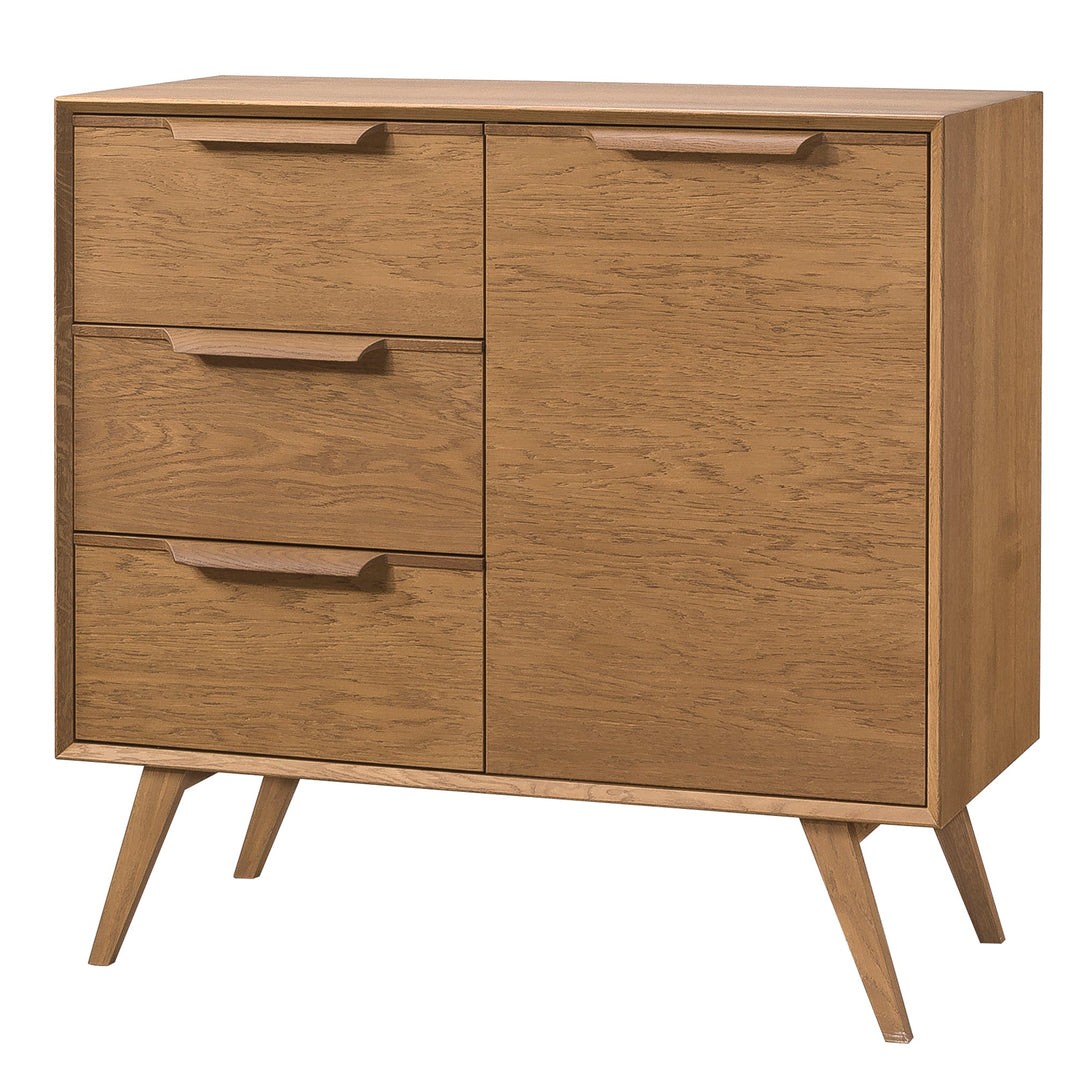 Rustikale Eichenkommode LEO 12, 105×49,5×100,7 cm | VESKOR