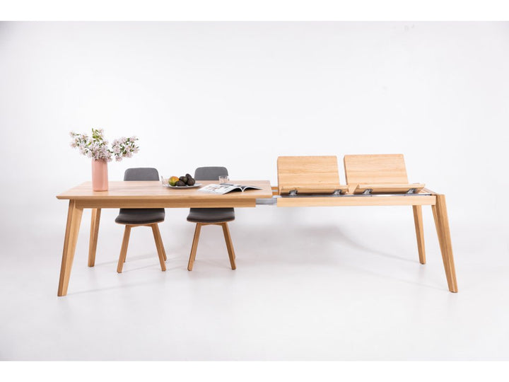 VESKOR Tisch aus massiver Buche Kambio Nordische moderne Möbel