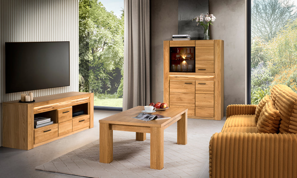 VESKOR Wohnzimmer Eichenholz moderne nordische Möbel London Kollektion