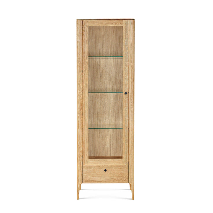 VESKOR Vitrine aus massiver Eiche Narvik 1