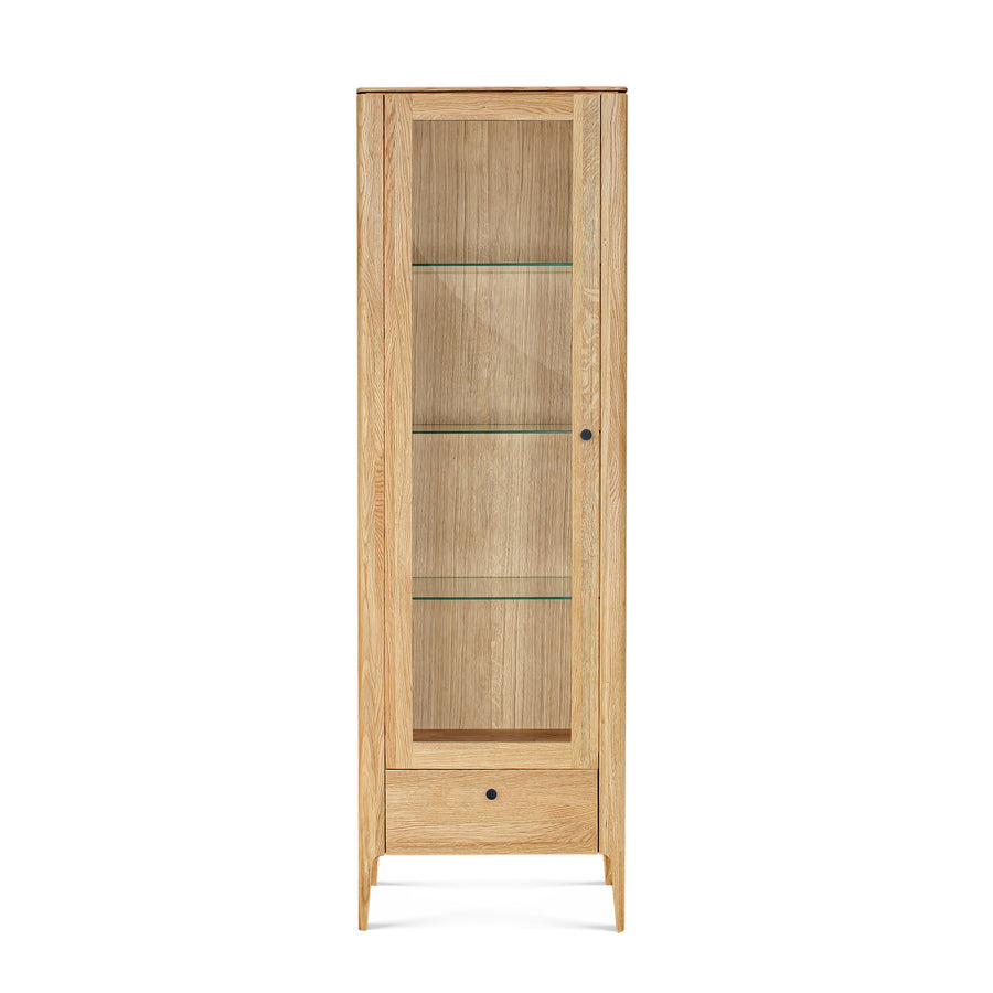VESKOR Vitrine aus massiver Eiche Narvik 1