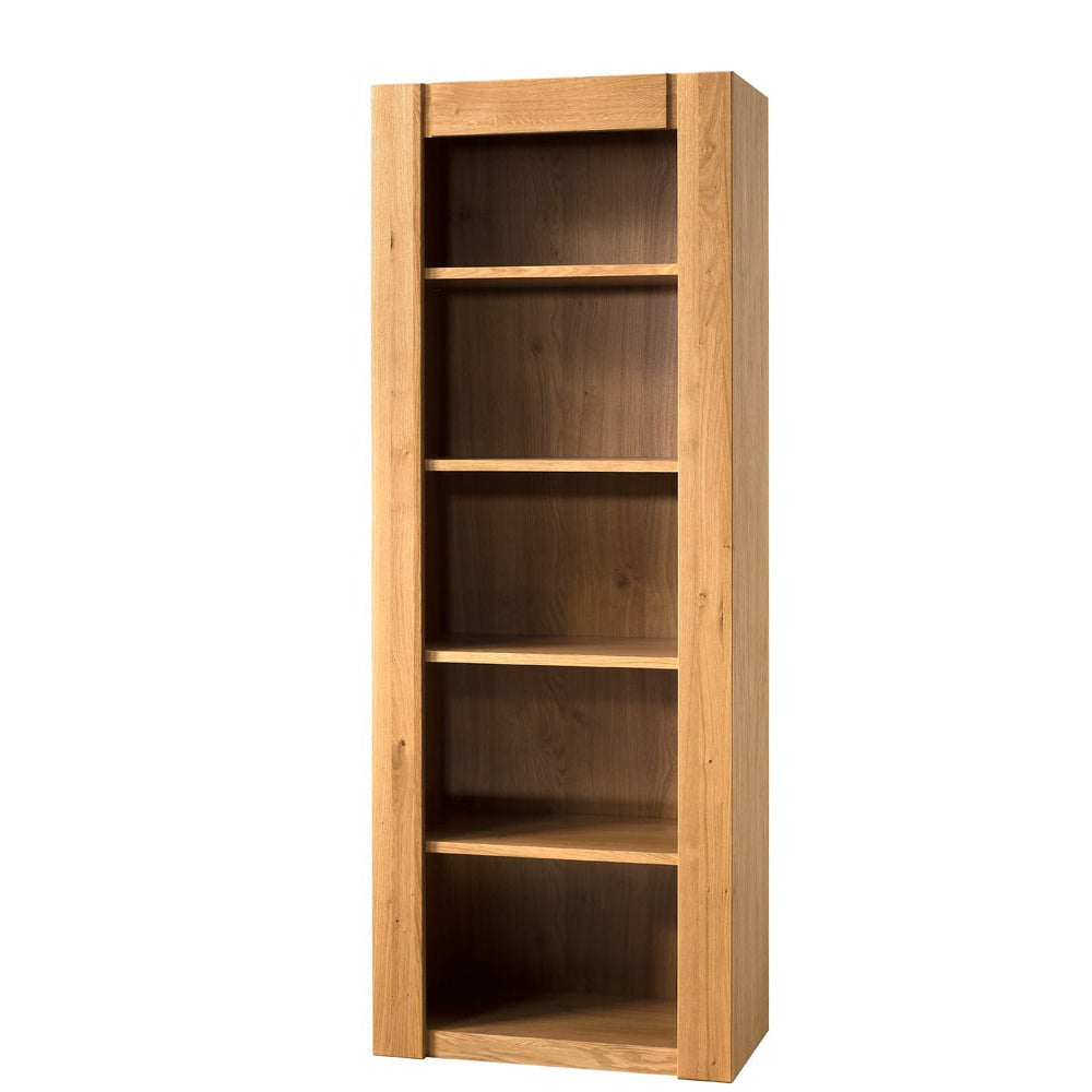 Eiche Honig Bücherregal VELVET 17, 75x42x200 cm. | VESKOR