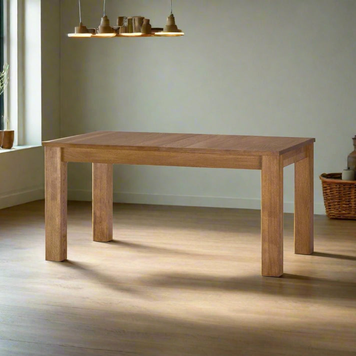 Ausziehbarer Esstisch Eichenholz VELVET 40, 160-250x90x78 cm | VESKOR