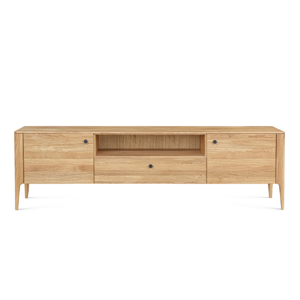 VESKOR TV-Ständer in der massiven Eiche Narvik, 180х40х53 cm.