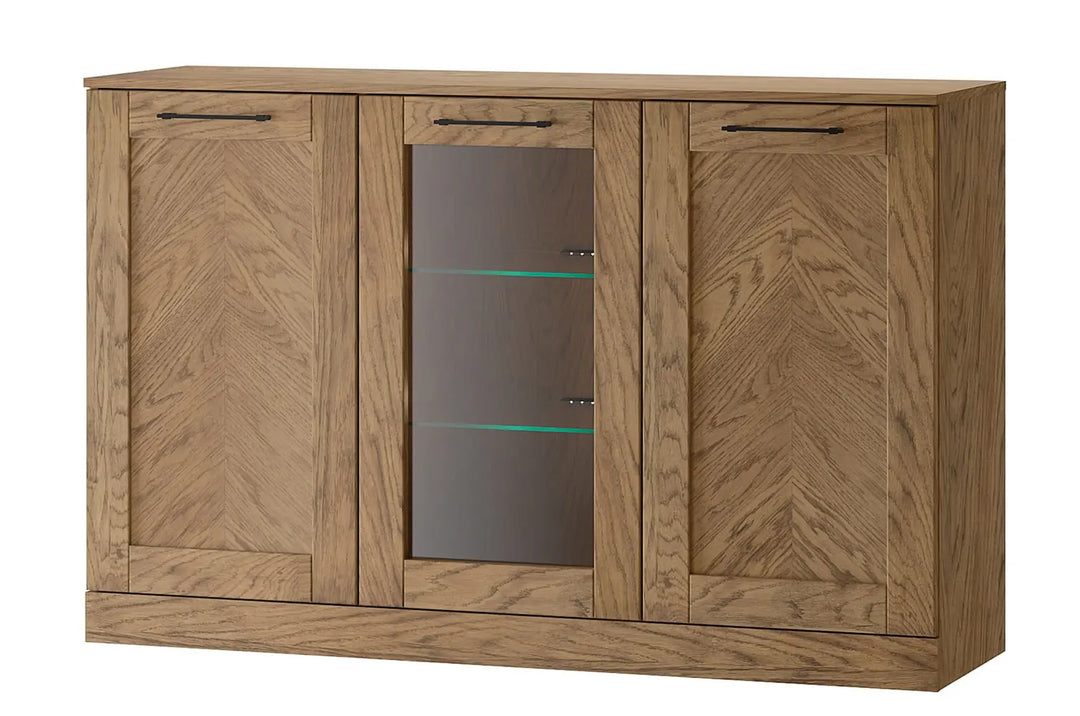 COZY 45 Kommode Eiche rustikal geölt, 140x90x42 cm | VESKOR