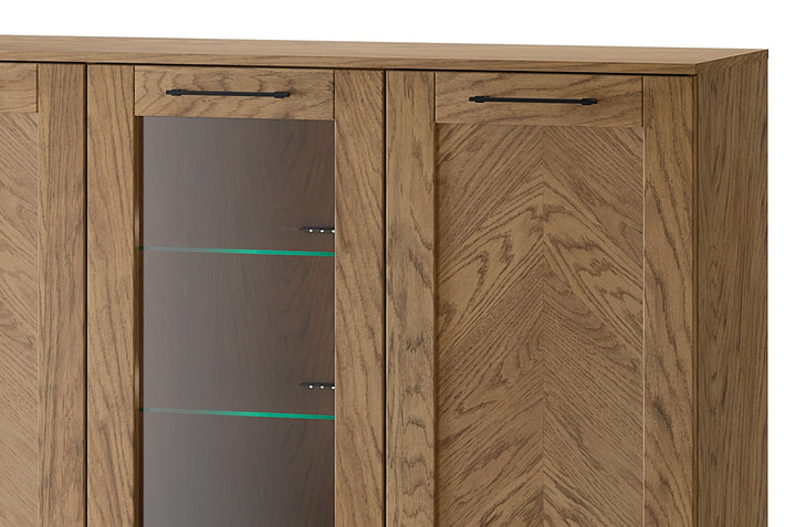 COZY 45 Kommode Eiche rustikal geölt, 140x90x42 cm | VESKOR