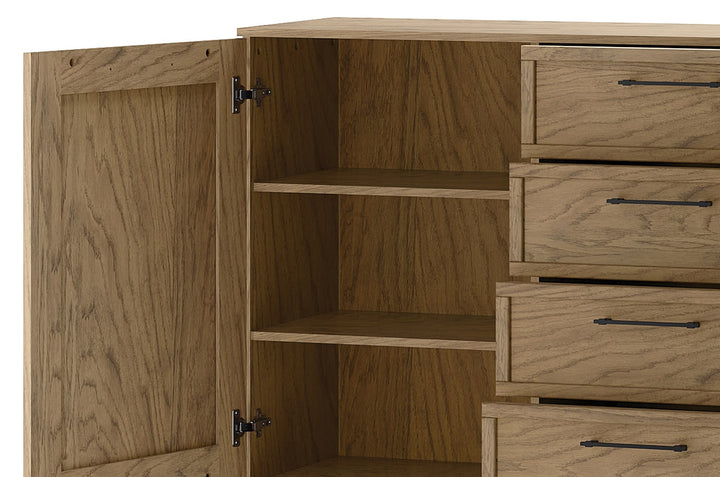 COZY 47 Kommode Eiche rustikal geölt, 170x90x42 cm | VESKOR